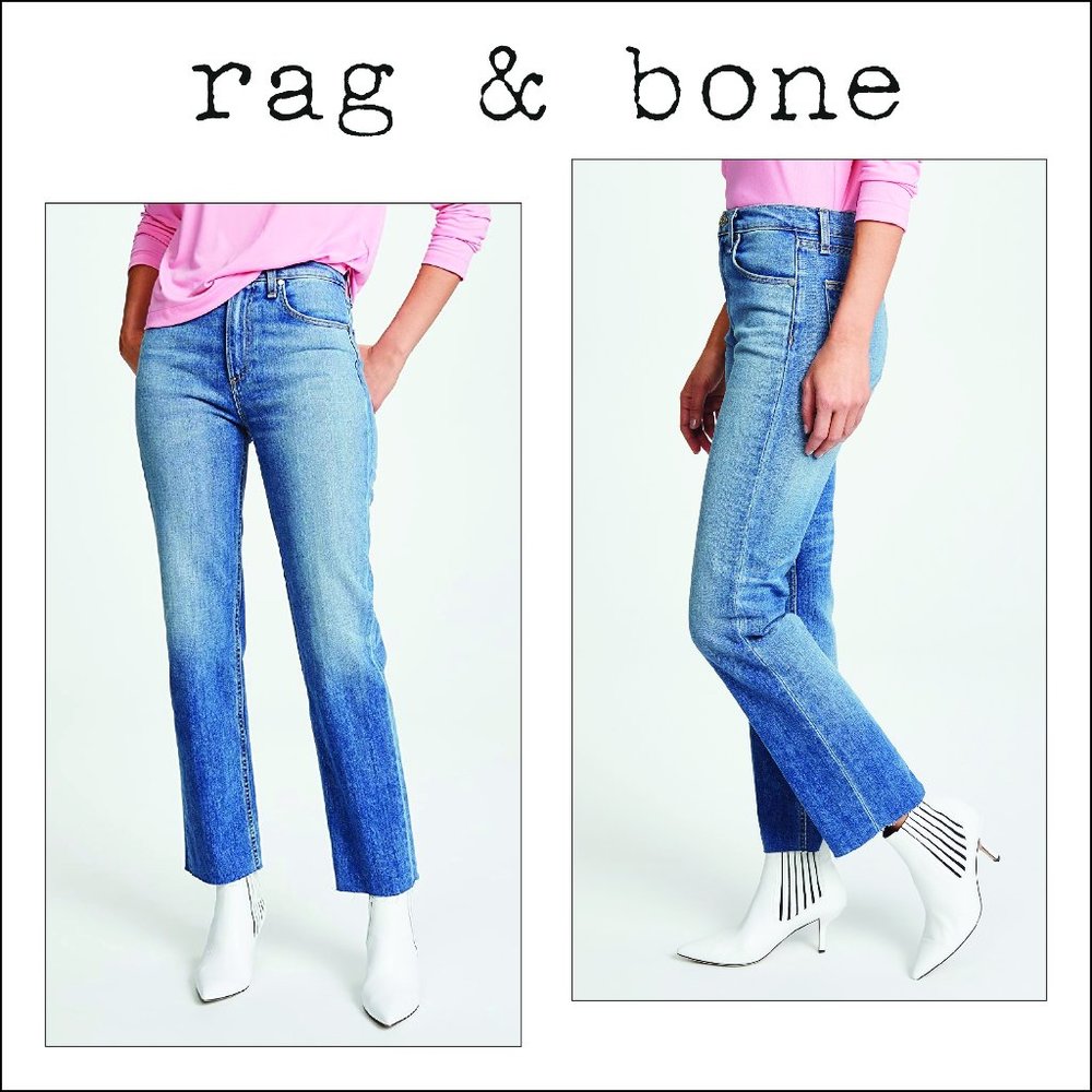 Rag & Bone Straight Leg Jean